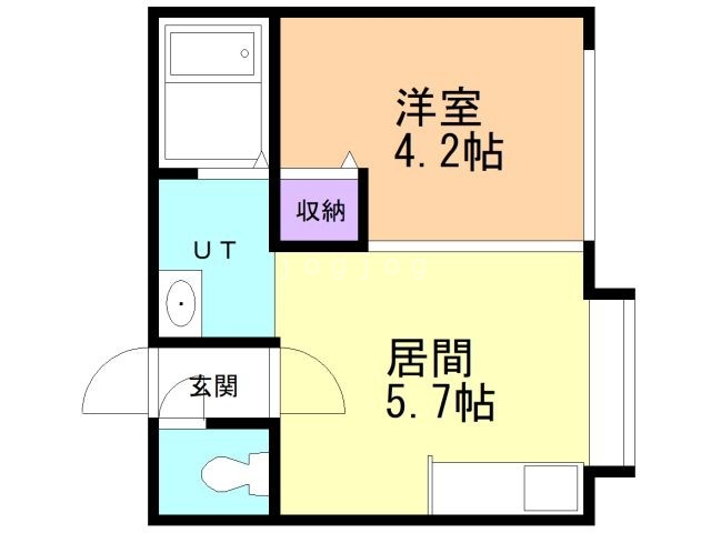 ウィンディ琴似弐番館の間取り