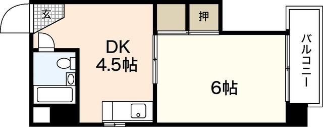 第８佐野ビルの間取り