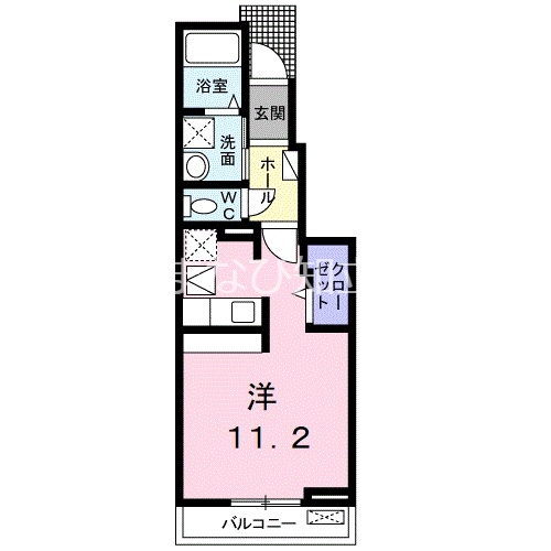 シャルマンエル　Ｅの間取り