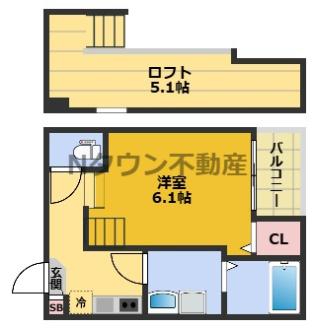 メゾン・フランクの間取り