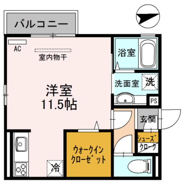 ソル グルージャ八軒家の間取り