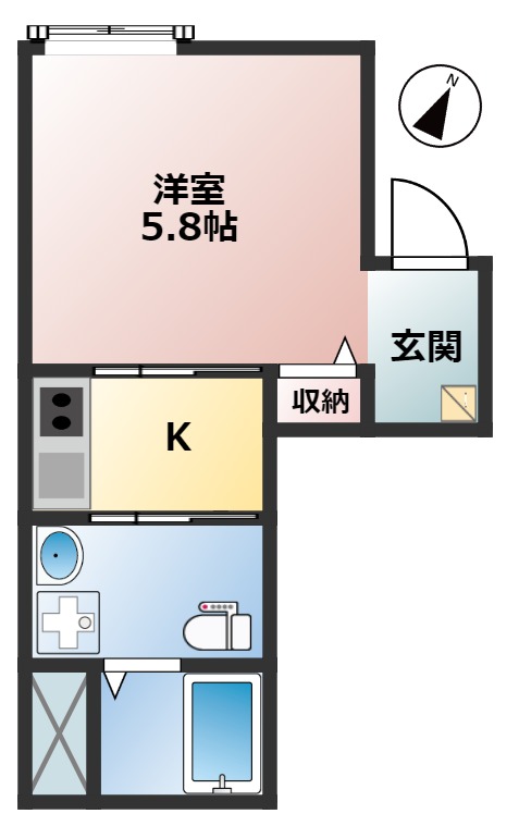 アレグリア逗子の間取り