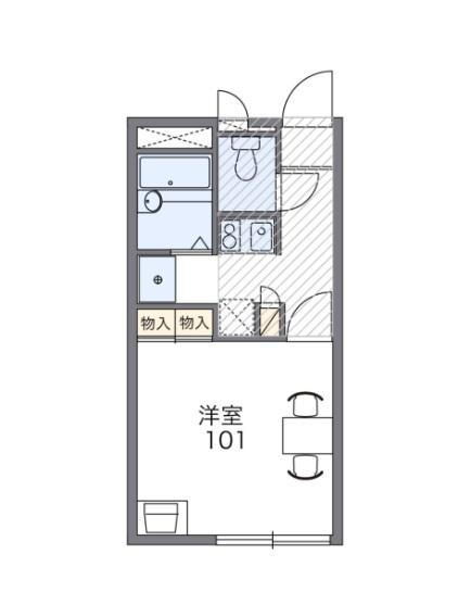 シャンテ幕張の間取り