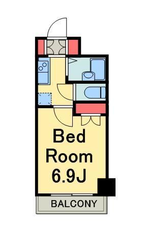 江東区永代のマンションの間取り