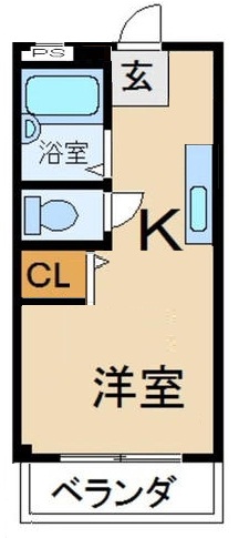 レオハイム津田Iの間取り