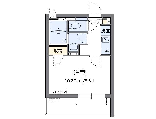 クレイノヌーヴェル　リュンヌの間取り