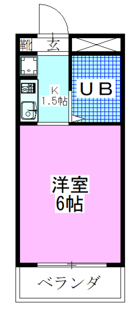 TOP行徳第五の間取り