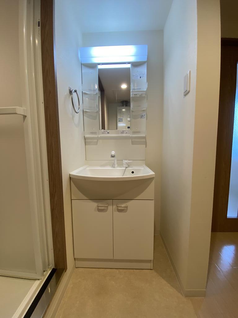 洗面設備　シャワードレッサー付きです！