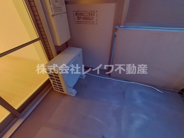 バルコニー　落ち着いた時間を過ごせるバルコニーです