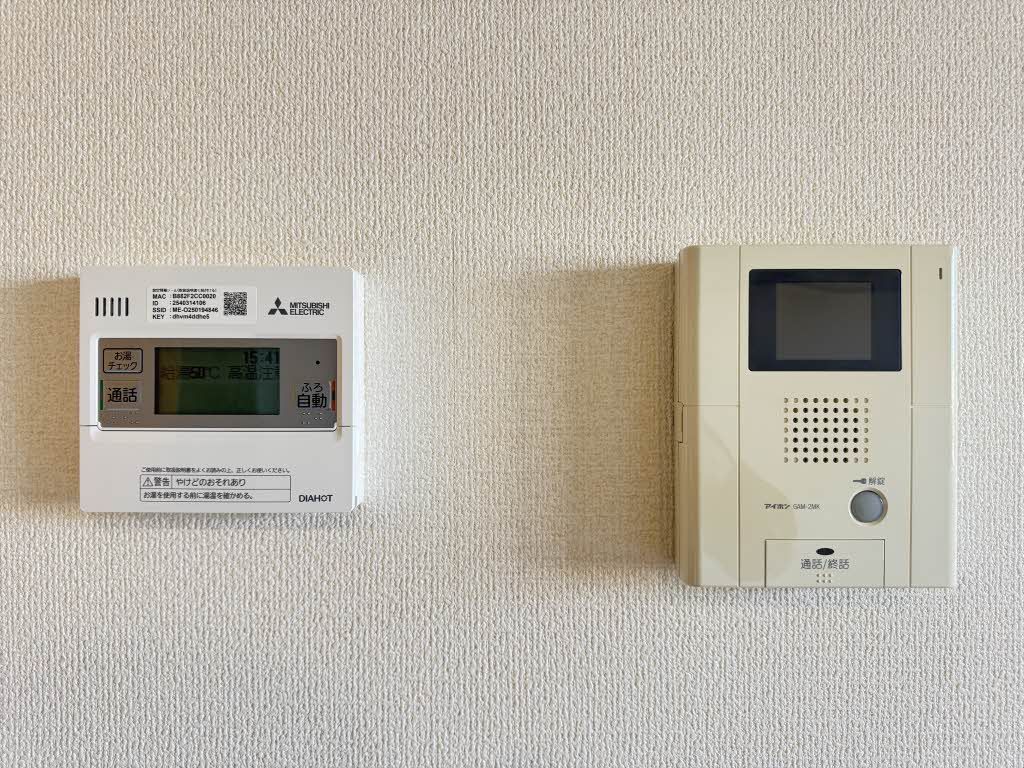 セキュリティ　モニタ付きドアホン