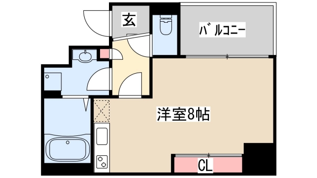 アスヴェル神戸元町2の間取り写真
