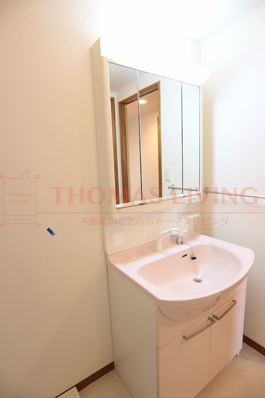 洗面設備　忙しい朝に嬉しいシャンプードレッサー。