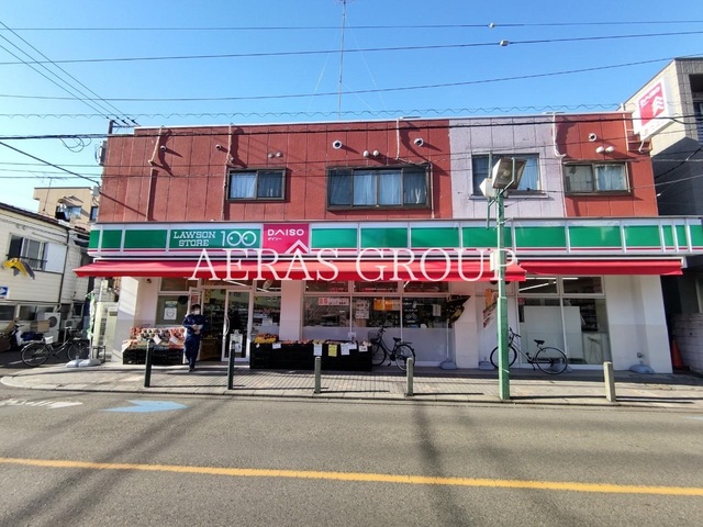 コンビニ　ローソンストア100 東林間店（コンビニ）まで78m