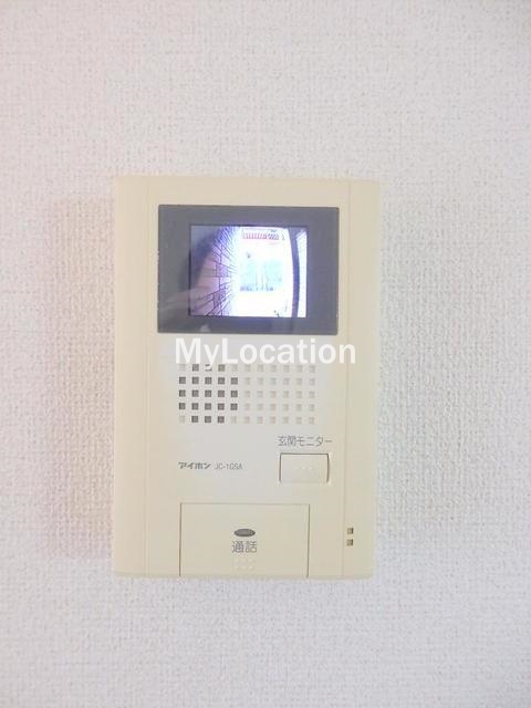 セキュリティ　☆モニター付きインターホンです☆