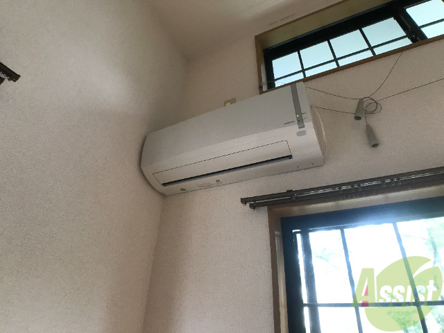 その他設備　エアコンが付いているので夏も冬も快適ですね～