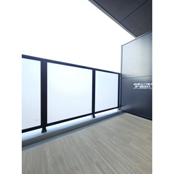 バルコニー　階数によって眺望が異なります。