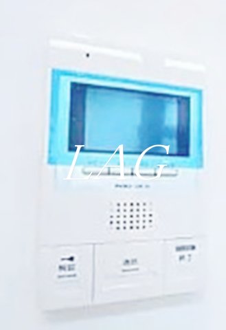 セキュリティ　モニター付インターホンです。