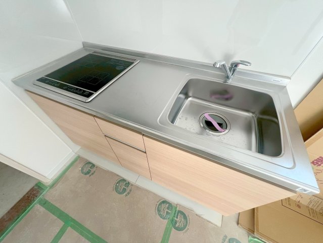 キッチン　ＩＨコンロなのでお掃除らくらく