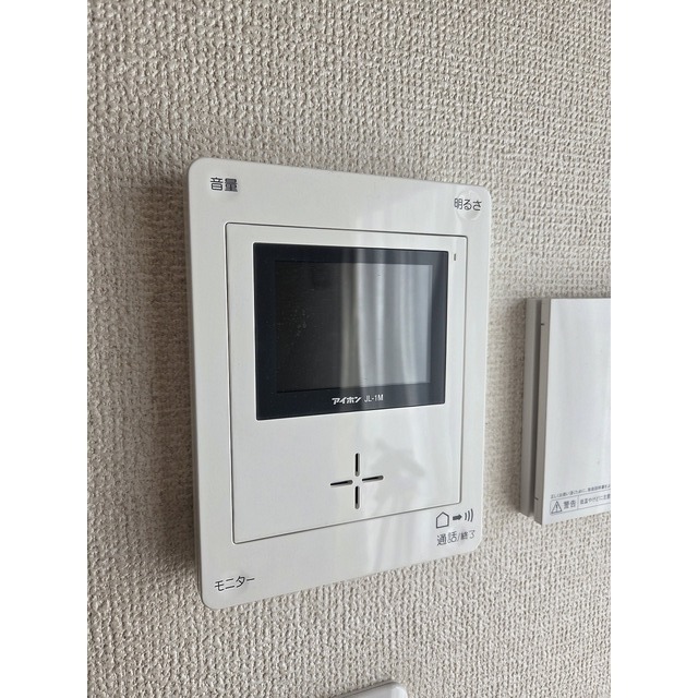 セキュリティ　ＴＶモニター付きインターホン写真