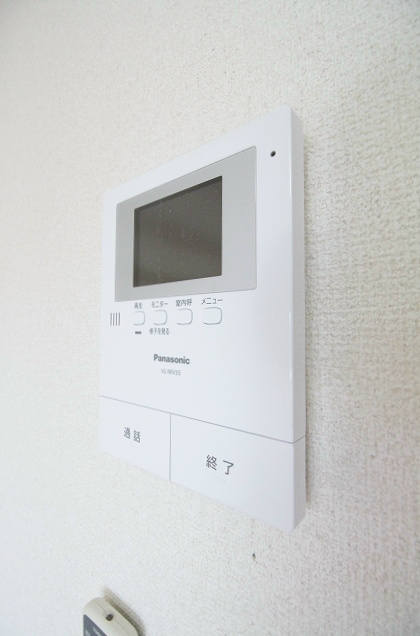 セキュリティ　モニター付きインターホン