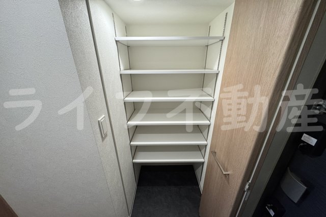 収納　専用の収納スペースです