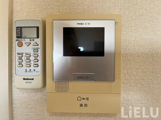 セキュリティ　同シリーズ物件のモデルルームになります※現況優先