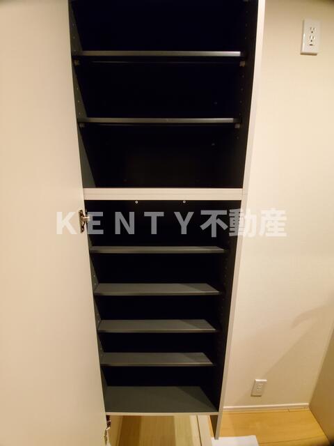 収納　十分な収納スペースがあります