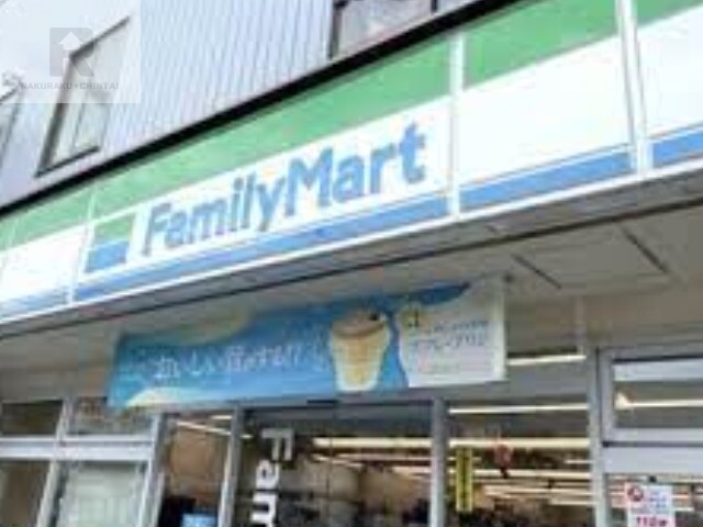 コンビニ　ファミリーマート寺田町駅前店（コンビニ）まで289m