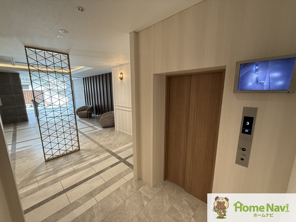 その他設備　エレベーター付き。　オートロック付き