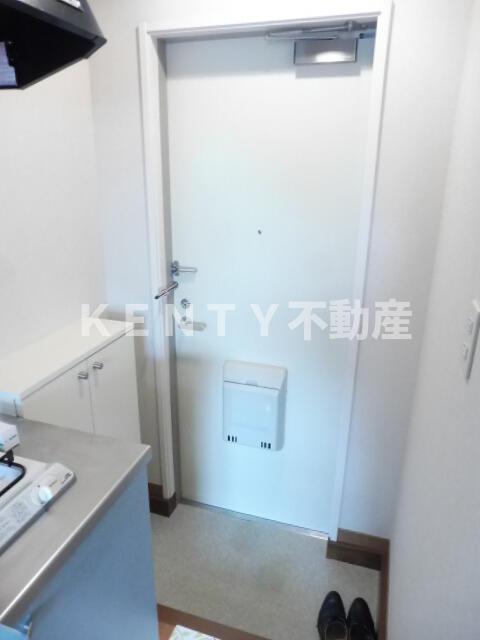 玄関　明るい玄関です