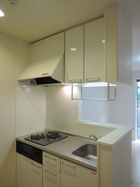 キッチン　★カウンターキッチン／ガス２口グリル付き★