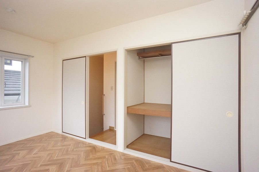 収納　２階北側洋室６.１帖収納あります！