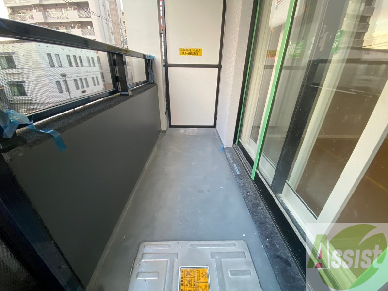 バルコニー　バルコニーです。洗濯物を干したり一息ついたりできますね！