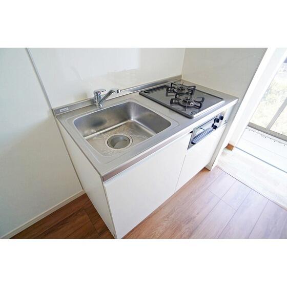 キッチン　2口ガスコンロ付キッチン