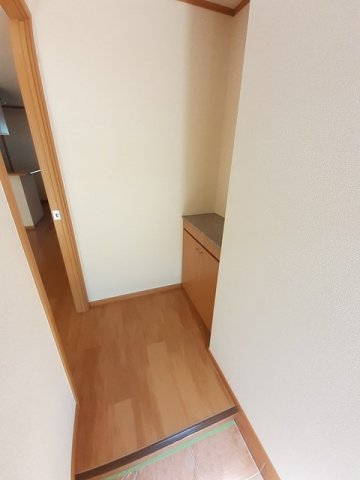 玄関　明るい玄関です