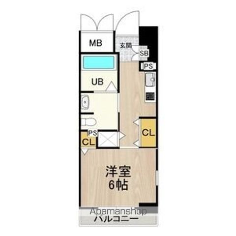 CITY SPIRE靭公園の間取り写真
