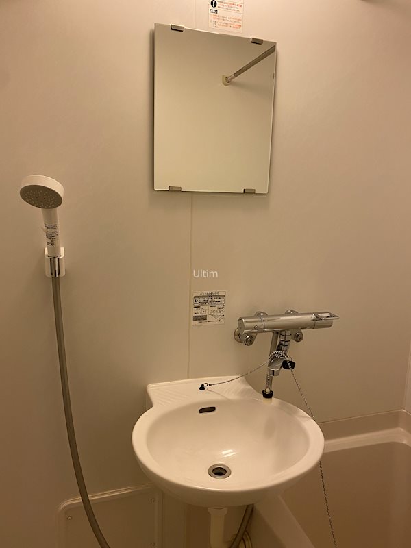 洗面設備　※別のお部屋の写真です