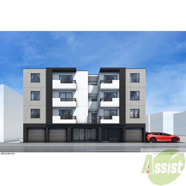 建物外観　完成予想パース「仮）Ｔｅｒｒａｃｅ　Ｓｏｅｎ」