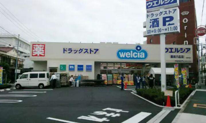 ドラックストア　ウエルシア墨田八広店（ドラッグストア）まで1087m