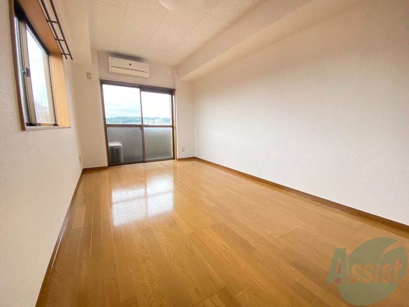 居室・リビング　こちらは洋室になります。奥行きのあるお部屋になっています。