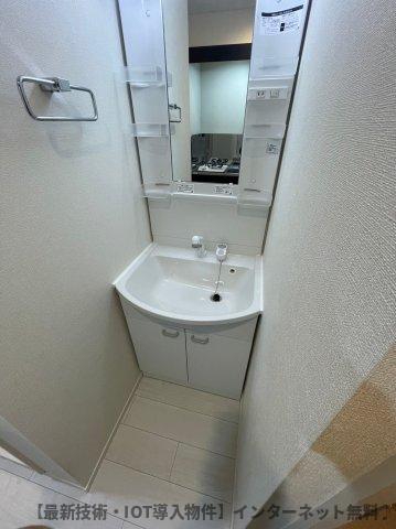 洗面設備　同仕様写真 外観パースです