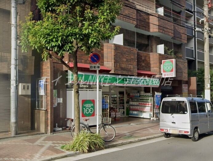 コンビニ　ローソンストア100住吉苅田店（コンビニ）まで831m