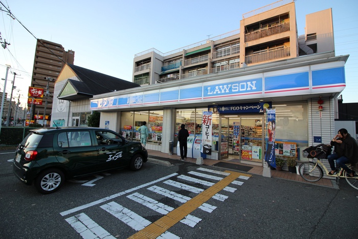 コンビニ　ローソン新北島１丁目店（コンビニ）まで350m