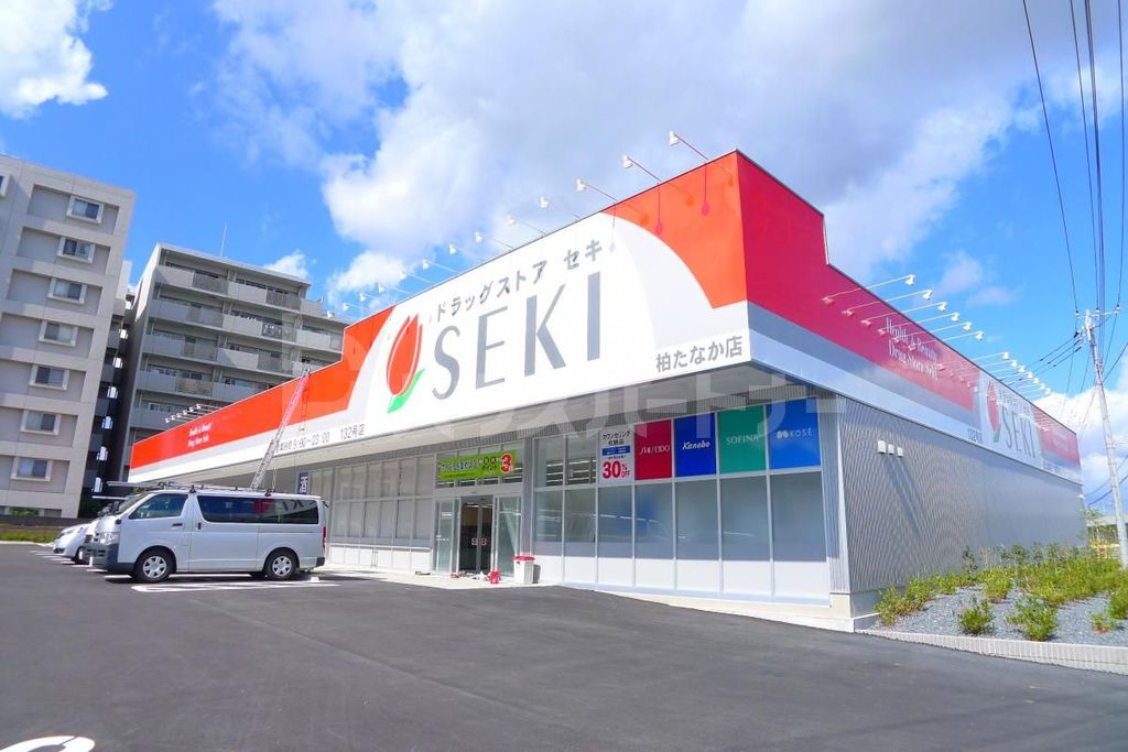 ドラックストア　ドラッグストアセキ 柏たなか店（ドラッグストア）まで800m