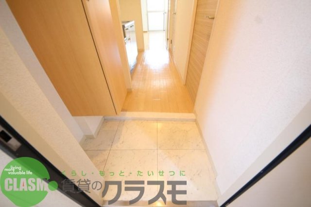 玄関　明るい玄関です