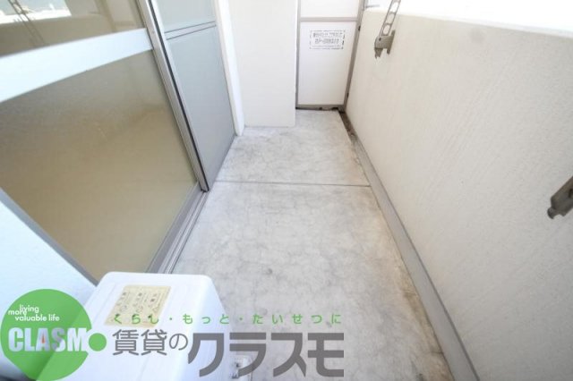 バルコニー　落ち着いた時間を過ごせるバルコニーです