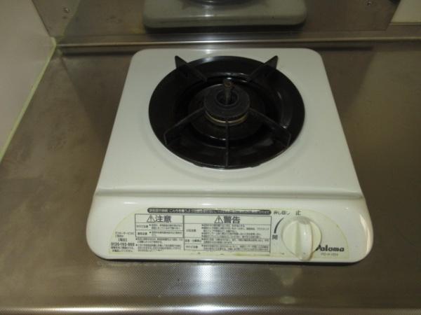 その他設備　一口ガスコンロです