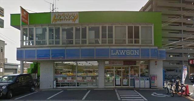 コンビニ　ローソン中庄駅前店（コンビニ）まで702m