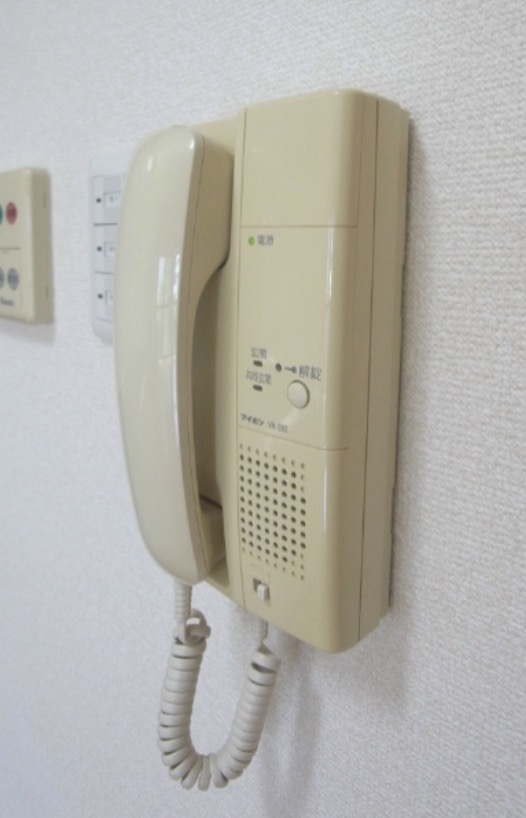 セキュリティ　インターホンです。