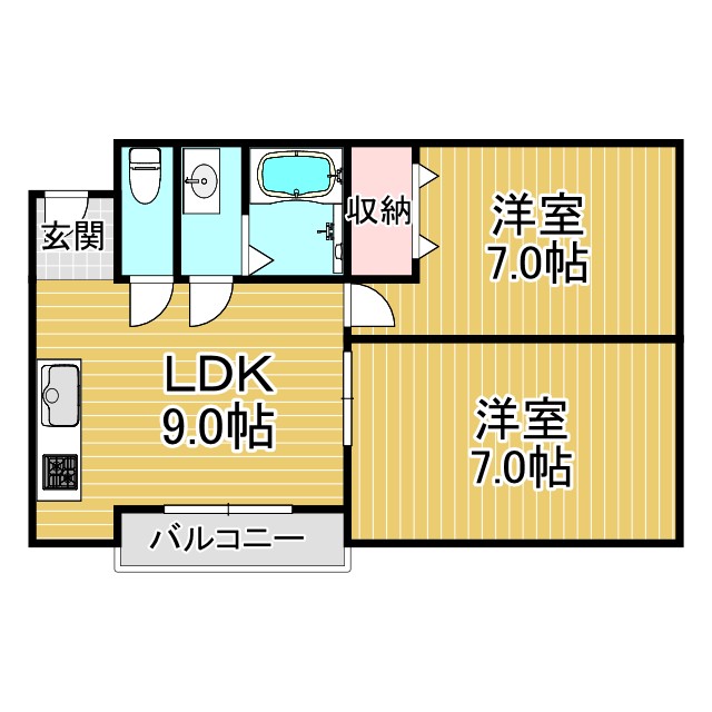 パティオ甲子園口の間取り写真